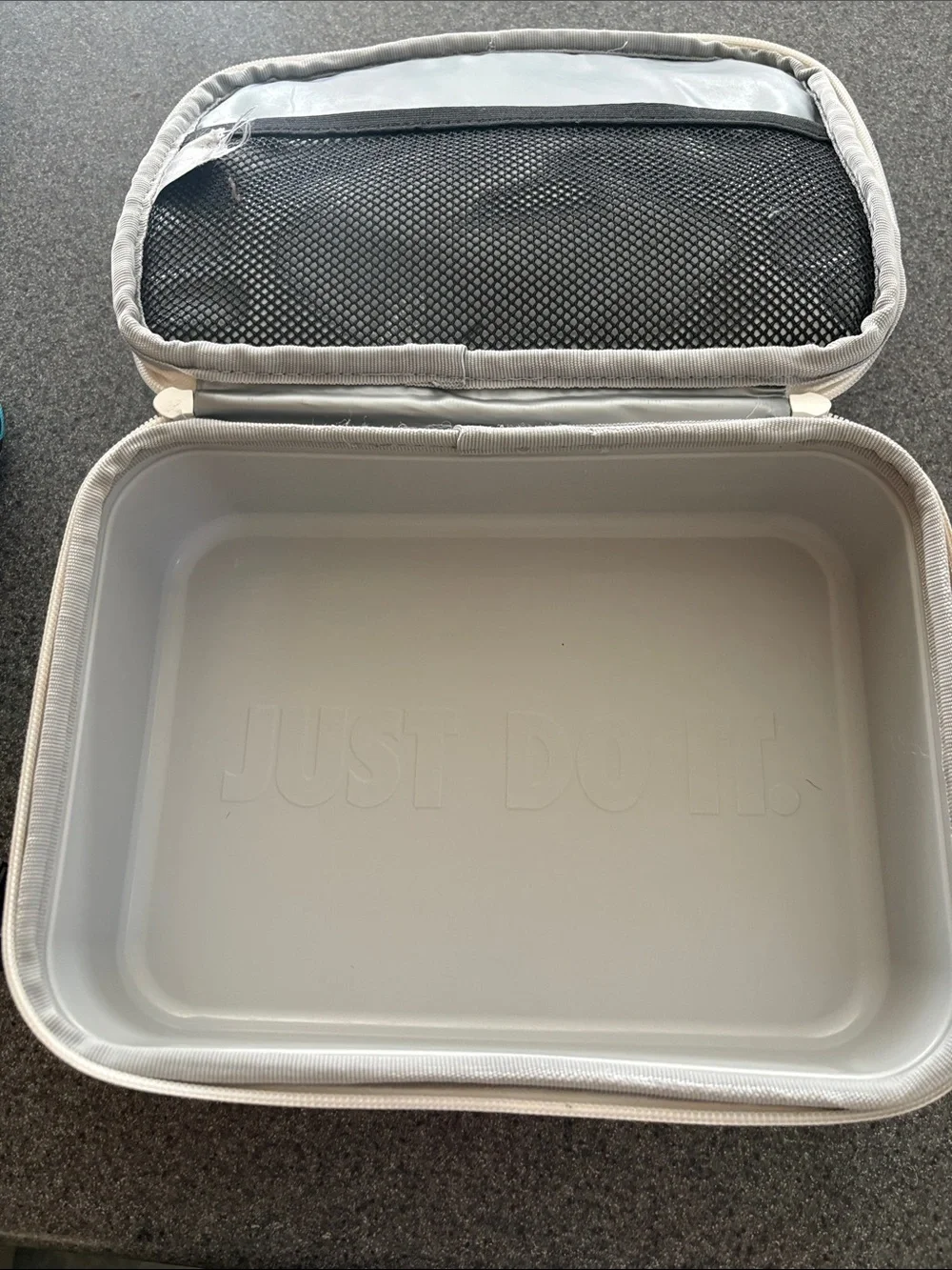 Nike White Logo Pink & Green Fruit lunch box